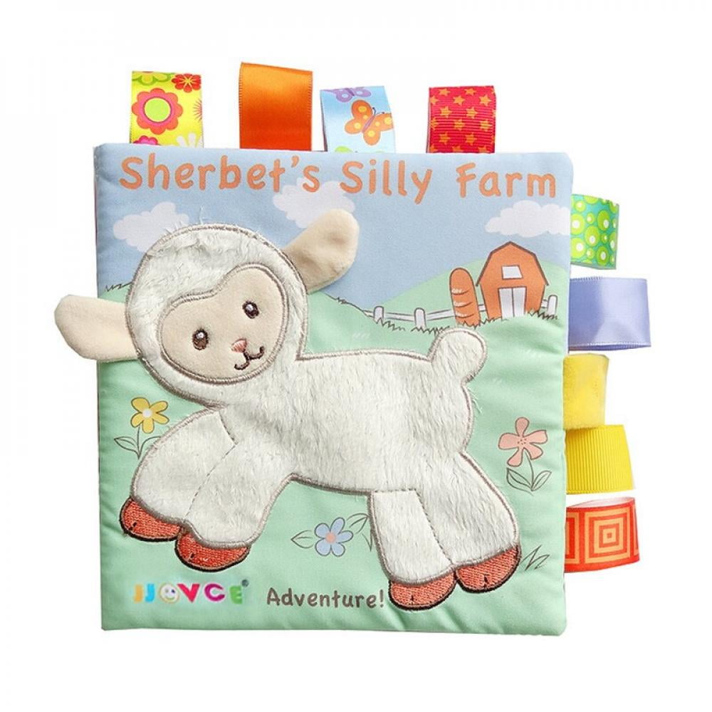 Soft Cloth Baby BookToy Newborn Baby Educational Toys 0-24Month Unisex Kid 