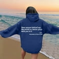 thumbnail image 5 of Cnbwig Oversized Hoodies for Women Word Graphic Letter Hoodies Vintage Trendy Sweatshirts Preppy Drop Shoulder Long Sleeve Tops Sweatshirts for Fall and Winter Navy L, 5 of 7