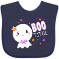 thumbnail image 3 of Inktastic Boo-tiful Cute Ghost Boys or Girls Baby Bib, 3 of 4