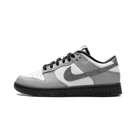 NIKE WOMENS Dunk Low LX Womens "Glitter Swoosh White Light Smoke Grey" HQ3462 191 HQ3462 191 from Stadium Goods