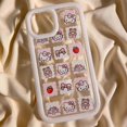 thumbnail image 1 of Fashion Sanrio Hello Kitty Phone Cases For iPhone 15 14 11 13 12 Pro Max XR XS 7 8 Plus Transparent Silicone Back Cover Y2k Girl RJ, 1 of 7