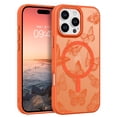 thumbnail image 1 of Funda BENTOBEN para iPhone 16 Pro Max Translúcida Naranja, 1 of 9