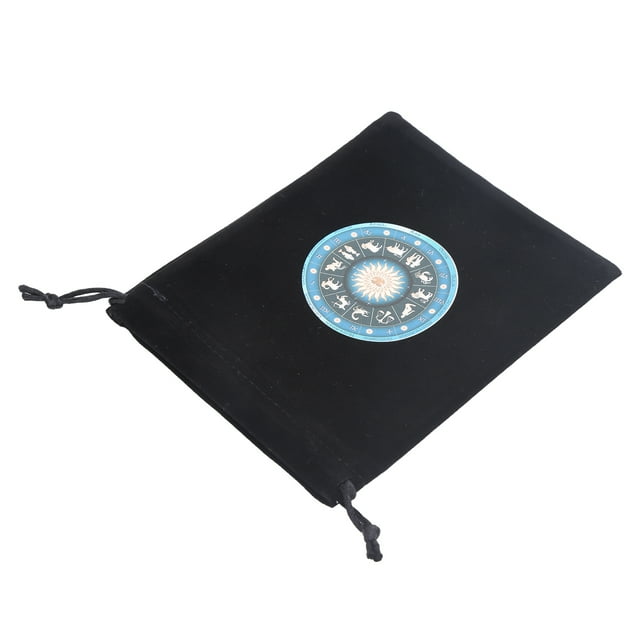 Sac à Cordon de Tarot, 15 x 11.5cm Pochette de Cartes à Jouer de Tarot Qualité Inégalée