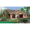 The House Designers: THD-5258 Builder-Ready Blueprints to Build a Craftsman House Plan with Crawl Space Foundation (5 Printed Sets)