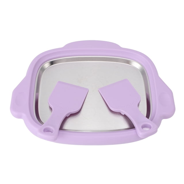 Máquina Para Hacer Helados Instantáneos, Máquina Para Hacer Helados Enrollados Con 2 Palas Máquina Para Hacer Rollos De Helado De Acero Inoxidable 304 Máquina Para Hacer