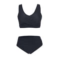 thumbnail image 3 of WILLBEST Traje de Baño Para Mujer, Bikini de Cintura Alta de 2 Piezas, Trajes de Baño de Cobertura Completa, 3 of 4