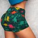 thumbnail image 4 of Fotbe Colorful Dinosaurs Shorts Sin Costuras – Shorts Deportivos de Cintura Alta para Mujer, Elásticos para Gimnasio, Yoga, Running o Ciclismo-Large, 4 of 8