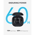 thumbnail image 4 of Soundcore P40i by Anker, Noise Cancelling Wireless Earbuds, Adaptive Noise Cancelling to Environments, Heavy Bass, 60H Playtime, 2-in-1 Case and Phone Stand, IPX5, Wireless Charging, Bluetooth 5.3, 4 of 5