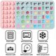 thumbnail image 4 of Silicone Mold - Silicone Gummy Candy Molds & Ice Cube Trays, Set Of 2 Silicone, 4 of 5