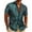 Army Green, variant on Men's Short Sleeve Button Down Tropical Beach Shirt for Summer Casual Wear