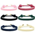 thumbnail image 1 of Bracelet String Simple Réglable : 6 Pcs Bracelet d'amitié de couple mignon, 1 of 10