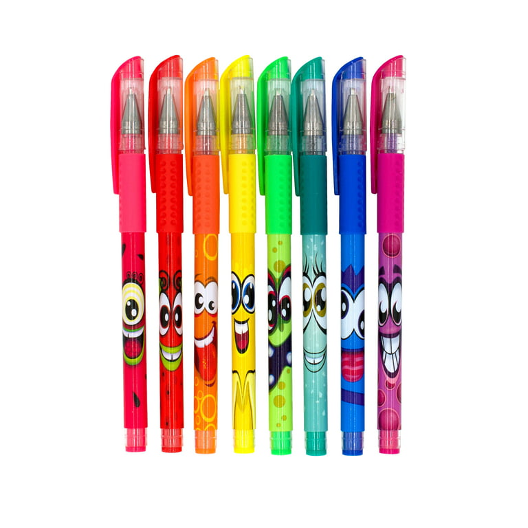 Tinc Flourolicious Fruit Scented Neon Liquid Gel Pens for Kids | for Use at  School & Home - A Range of 8 Colours with a Fruity Fragrance | Girls 