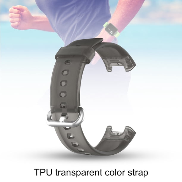 Gwong Electrónica Reloj Correa Professional Sweat-Proof Transparent Sports Watch Band para MI Watch Lite, para Redmi Watch