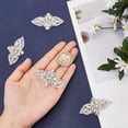 thumbnail image 5 of Crystal Rhinestone Applique 4 Pieces Wedding Applique Iron On Patch Rhinestone Hot Fix Applique, 5 of 9