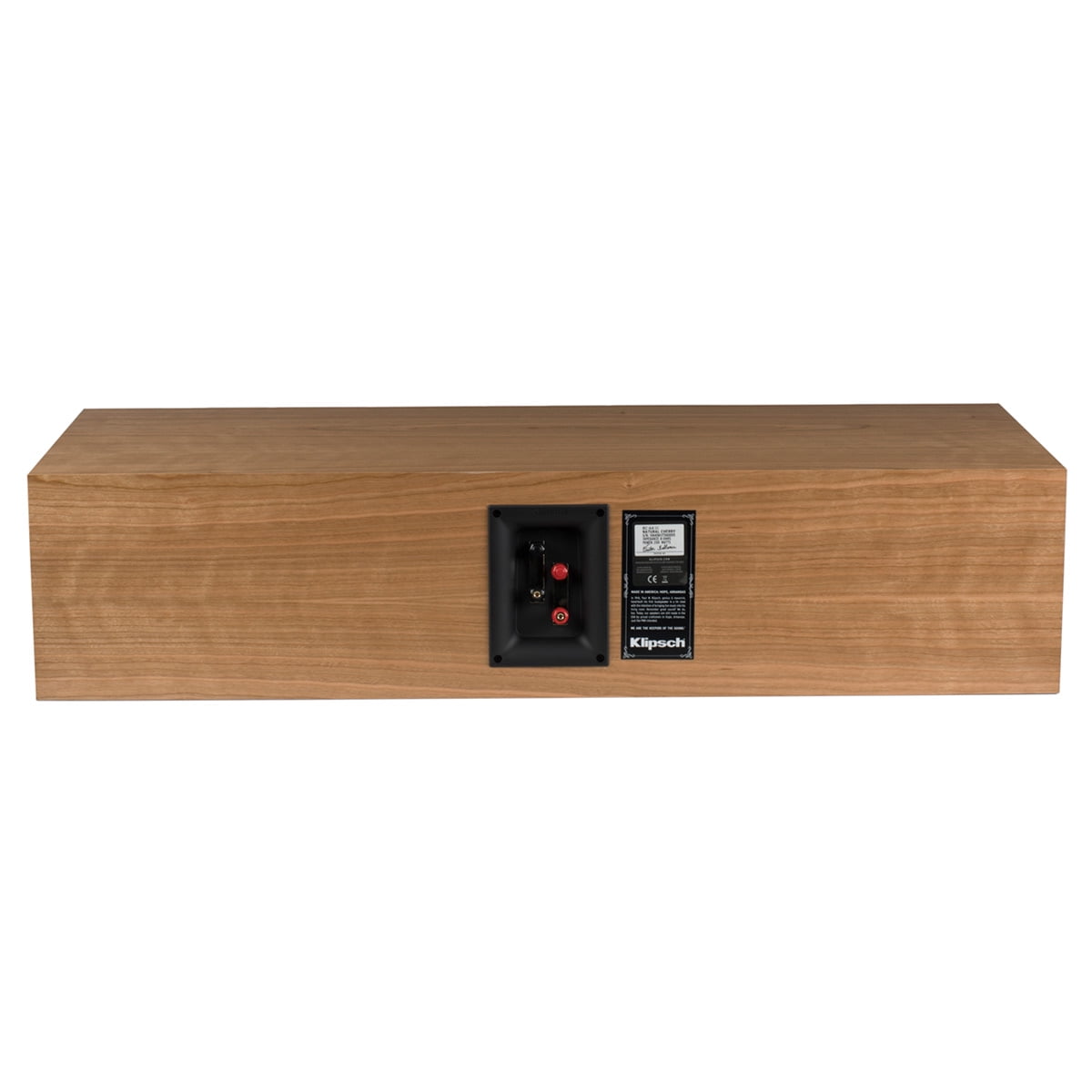 Klipsch RC-64 III Center Channel Speaker (Natural Cherry)