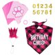 thumbnail image 3 of KAKOWELY juego de pañuelos de cumpleaños para perros, gorro de cumpleaños para cachorros, decoración para fiestas de cumpleaños de perros, sombreros de fiesta para perros pequeños y gatos., 3 of 5