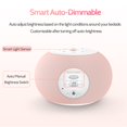 thumbnail image 3 of Reloj despertador Sound Machine Reacher, regulable automáticamente con luz nocturna, 3 of 8