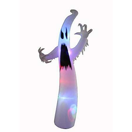 12 Ft Inflatable Portable Halloween Terrible Ghost Lanterns Indoors and Outdoors Decoration 6 LED Lights