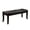 Black, variant on Roundhill Furniture Linon Leather Tufted Bench, Black