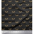 thumbnail image 1 of Soimoi Gray Poly Georgette Fabric Brush Stroke Abstract Fabric Prints By Yard 42 Inch Wide, 1 of 3