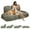 Green, variant on Kselythan Human Dog Bed, 5 Adjustable Position Dog Bed For Humans & Dog, 69.29"x34.65"x33.07" Multifunctional Foldable Human Size Dog Bed For Bedroom Living Room