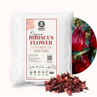 1lb Dried Hibiscus Flower Whole, Flor De Jamaica by 1400s Spices