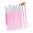 thumbnail image 1 of 15x Nail Art Dotting Tool Set DIY Nail Dotting Pen Pinceles para pintar para patrón Rosa claro Yuyangstore Bolígrafos para puntear uñas, 1 of 8