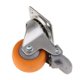 thumbnail image 3 of Ruedas giratorias licencia giratoria con ruedas ruedas de naranja (1,5 pulgadas con ) DYNWAVEMX Ruedas Heavy Duty con freno, 3 of 8