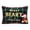 3# 11.81*19.69IN, variant on Christmas Decorative Pillow Checkered Christmas Bear Lumbar Pillow for Sofa & Holiday Home Decor 17.72*17.72IN