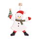 thumbnail image 1 of Christmas Decorations Clearance!! Iron Christmas Pendants Santa Claus Snowman Metal Pendants Props Christmas Tree Ornaments Decorations, 1 of 7
