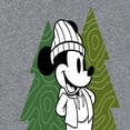 thumbnail image 3 of Mickey & Friends - Mickey Patterned Trees - Women's Short Sleeve Graphic T-Shirt, 3 of 5