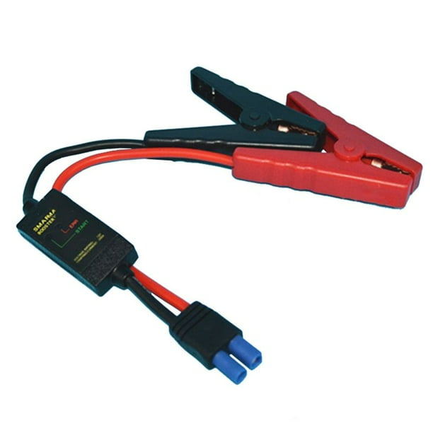 12V 200A-500A Cable de Refuerzo Inteligente Conector EC5 Inteligente Coche CamióN Arrancador de Emergencia Abrazaderas de Cocodrilo Clip