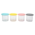 thumbnail image 2 of Ice Cream Pints Containers, ABS And PC 4 PCS Freezer Food Storage Tubs  For Kitchen, 2 of 8