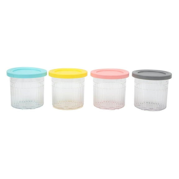 Stackable Freezer Tubs For Ice Cream  Sorbets, Ideal For Home Ice Cream Makers