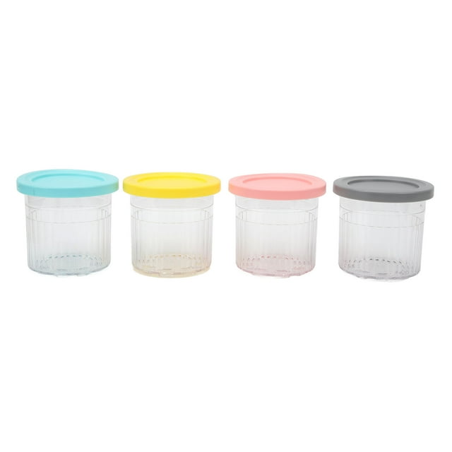 Mini Ice Cream Containers,Ice Cream Pints Containers Freezer Food Storage Tubs Ice Cream Pints Cup Highly Recommended