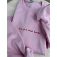 thumbnail image 2 of Embroidered Hot Girls Read Books Sweatshirt, 2 of 5
