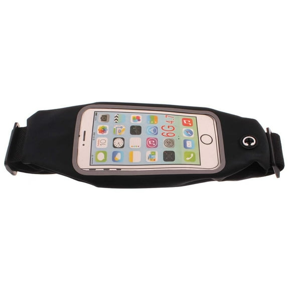 For iPhone 15/Pro - Running Waist Bag Belt Band Sports Gym Workout Case Cover Pouch Reflective