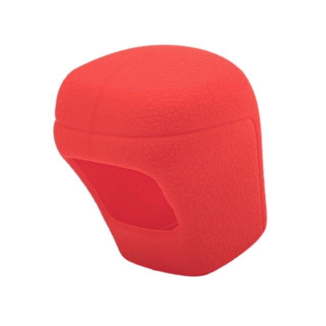 Funda para palanca de cambios de coche, cómoda, de silicona, decoración interior, fácil instalación y reemplazo. Rojo