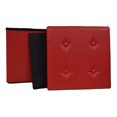thumbnail image 3 of Nola Home Faux Leather Folding Storage Ottoman Square Foot Rest Cube, 3 of 4
