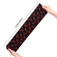 thumbnail image 2 of Honeii Red Hot Chili Print Calf Socks Sports Socks Seamless Toe, Trouser Socks,Knee High Long Socks for Women and Men-One Size, 2 of 8