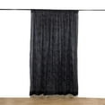 thumbnail image 5 of BalsaCircle 8x8 feet Black Metallic Fringe Polyester Backdrop Curtain Panel Party Events Decorations Supplies, 5 of 8