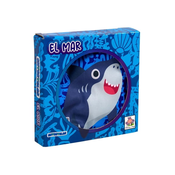 Libro de tela para bebés: Entretelas: El mar Blanco