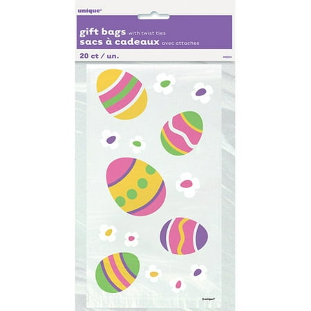 Easter Keepsake Box - Easter Cellophane Bags, 20-Count