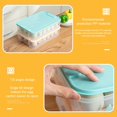 thumbnail image 5 of Soporte de huevo cubierto de rejilla 24 para refrigerador, caja de almacenamiento de bandeja de huevos, dispensador de plástico apilable, contenedor de huevos, picnic para acampar Feliz Sencillez, 5 of 5