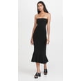 thumbnail image 4 of Norma Kamali Robe Sirène Sans Bretelles pour Femmes, Noir, L, 4 of 4