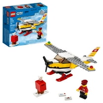 LEGO City Mail Plane 60250 Building Set for Kids (74 Pieces)