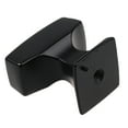 thumbnail image 4 of GlideRite 1-1/8 in. Transition Style Rectangle Cabinet Knob, Matte Black, Pack of 10, 4 of 5