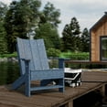 thumbnail image 2 of Wildridge Contemporary Adirondack Chair, Patriot Blue - All-Weather Recycled Plastic Furniture for Patio, Deck, Lawn, 2 of 4
