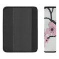 thumbnail image 5 of WYYP Pink Flower Car Seat Belt Cover Car Interior Decor Protect Neck and Shoulder 1Pcs, 5 of 5