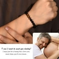 thumbnail image 2 of Gifts for Dad Bonus Dad Step Dad New Dad to Be First Time Dad Husband -Father's Day Birthday Christmas Valentines Day Anniversary Bracelet Gifts for Him Men, 2 of 5